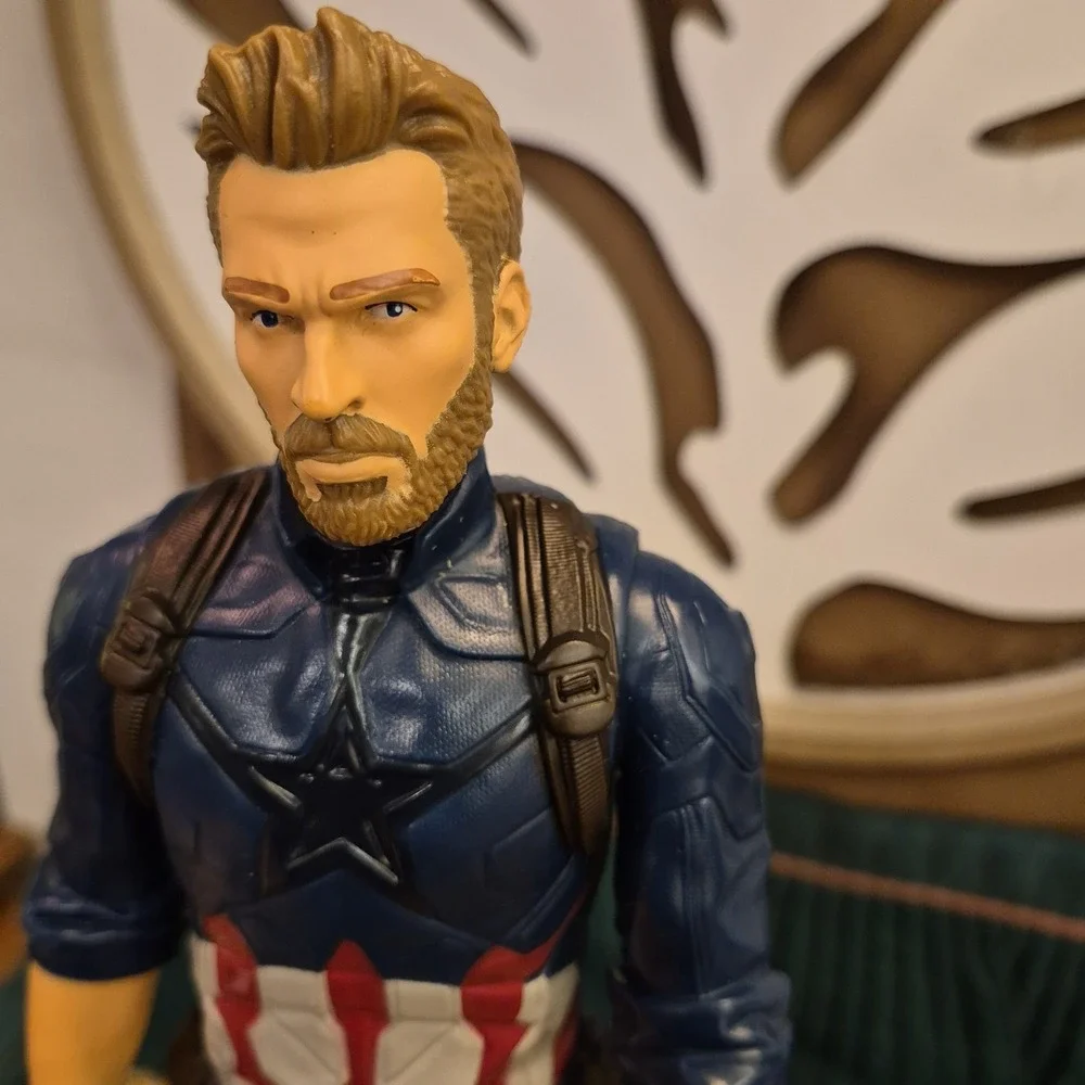 ✅Marvel Avengers Infinity War Captain America Titan Hero Series 12 Inch#️⃣46